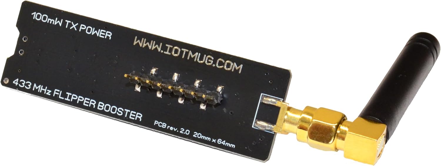 CC1101 433MHz Boosted External Module for Flipper Zero E07-433M20S