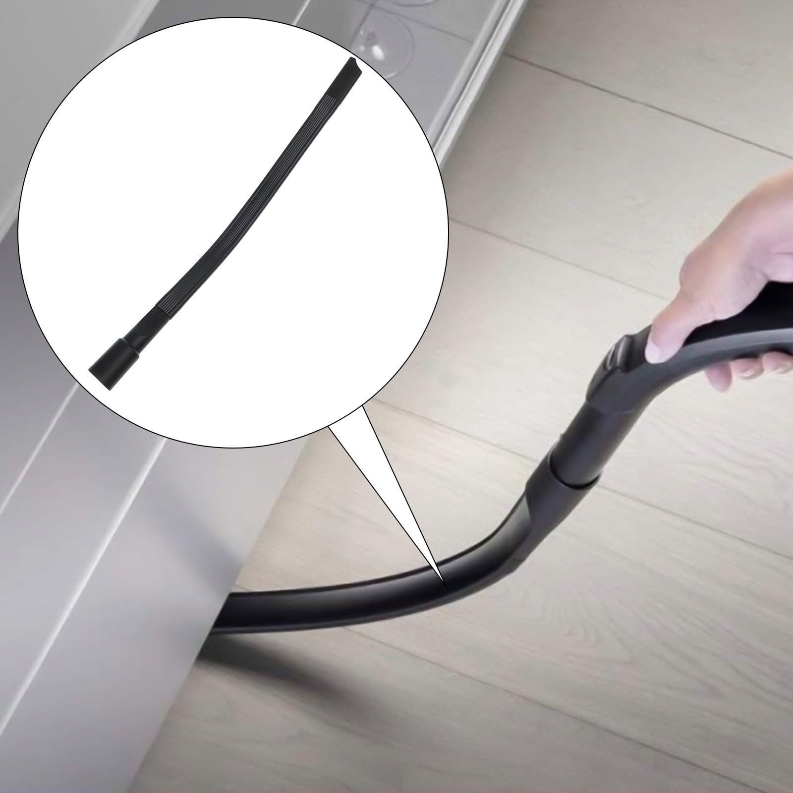 Boquilla flexible para aspiradoras Miele, perfecta para limpiar y alcanzar puntos estrechos