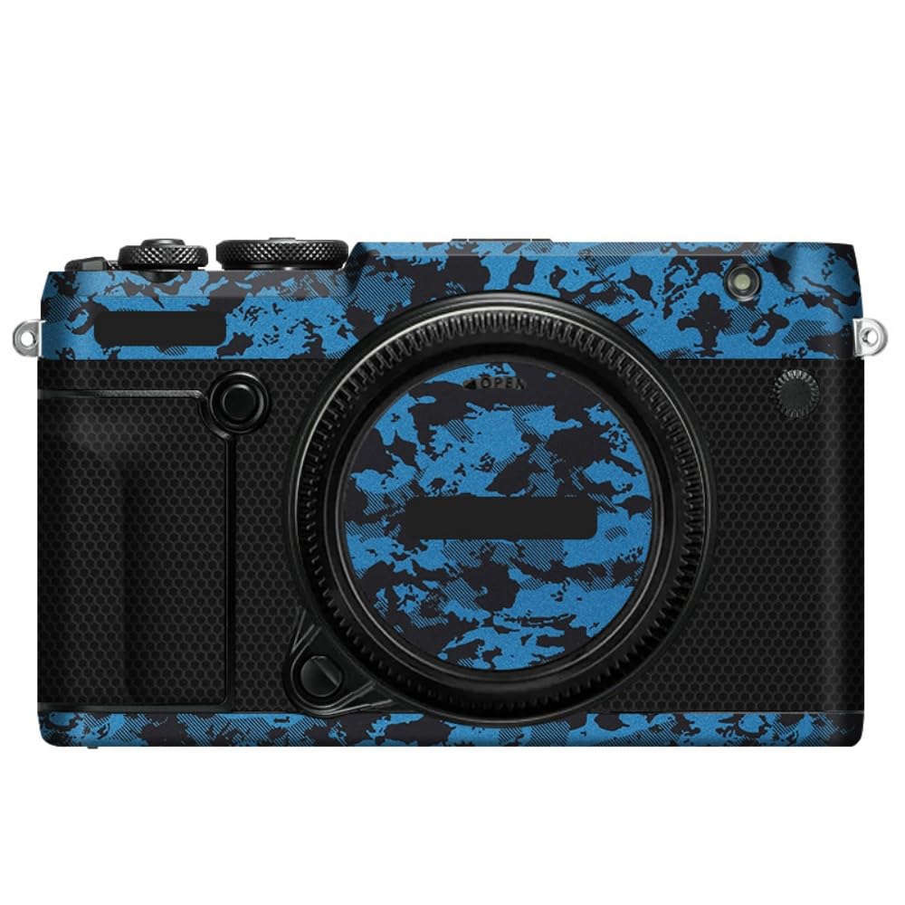 GFX 50R Pellicola protettiva adesiva per fotocamera FujiFilm GFX50R, antigraffio, decorazione protettiva e resistenza all'usura (blu cavaliere)
