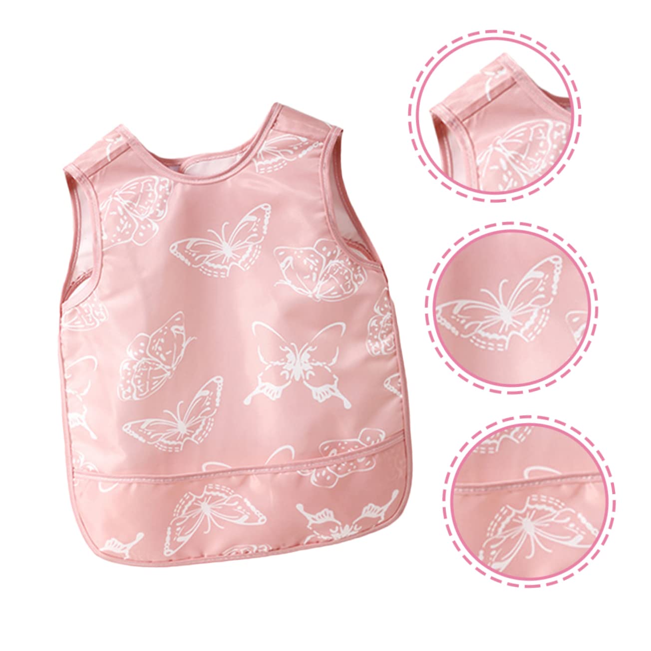 TOYANDONA 3 Pz Bambino Mangiare Bavaglino Bavaglini Bambino Grembiule Bambini Vernice Grembiule Pittura Grembiuli Grembiule Per Bambini Bambini Artista Grembiule Poliestere Bambini Mangiare
