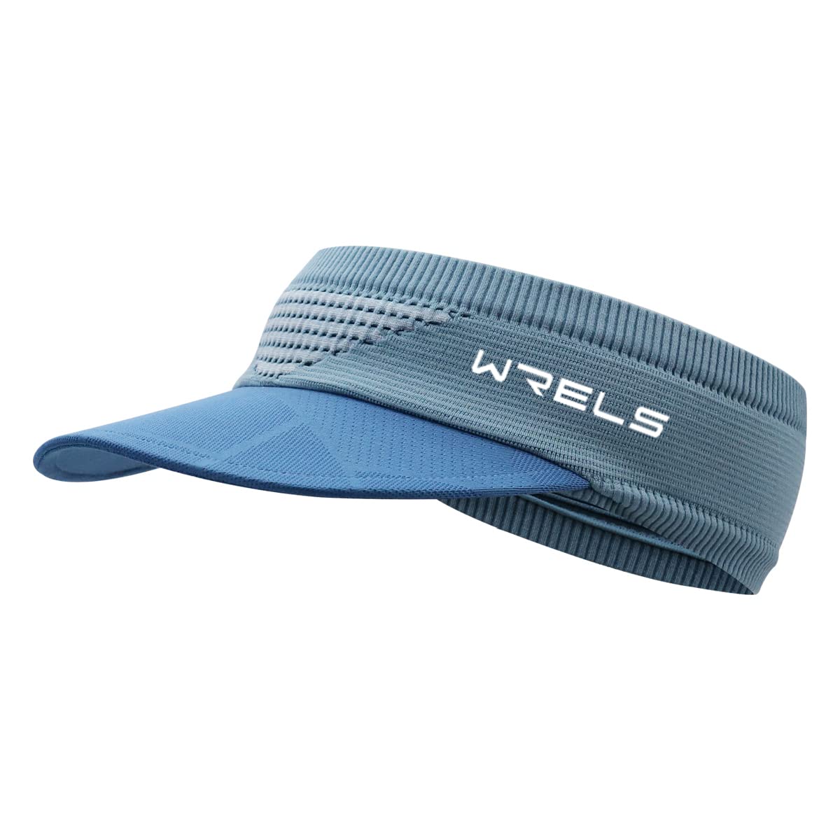WRELS Cappello da sole con visiera, per bambini, donne, uomini, regolabile, ripiegabile, con fascia antisudore (46-60 cm)