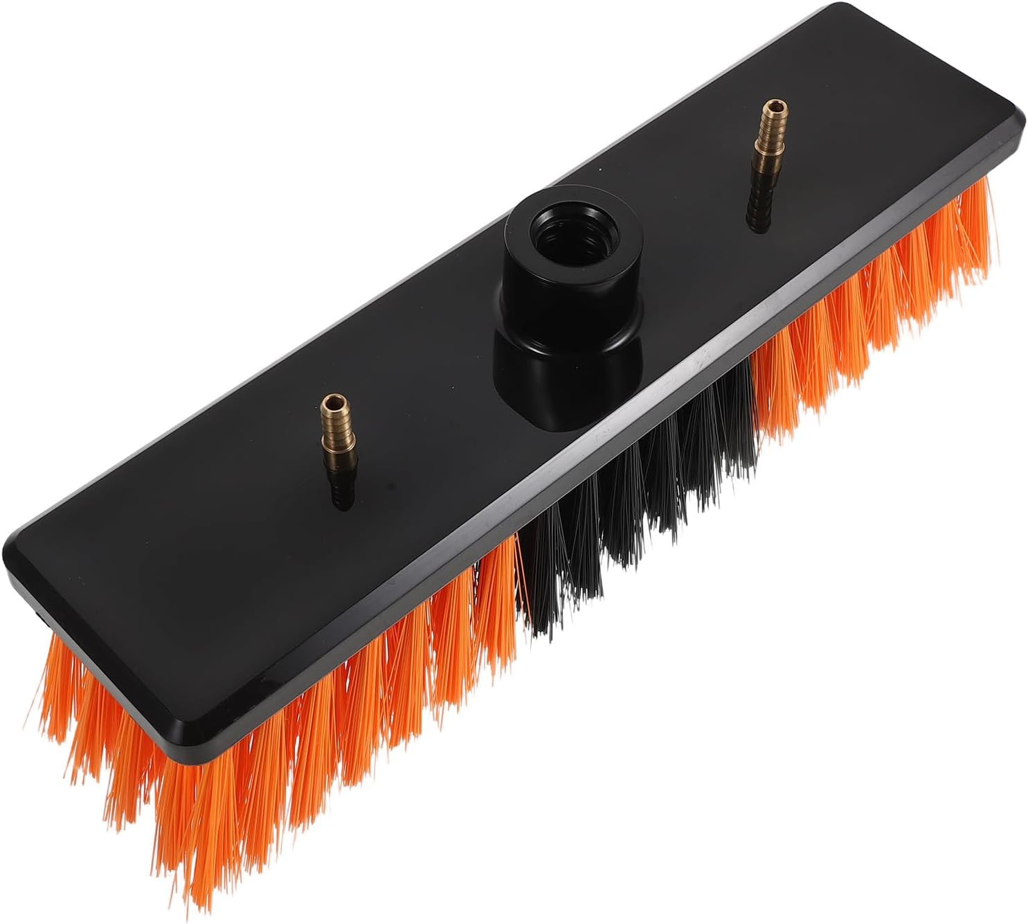 SUPVOX Solar Panel Cleaning Brush Head Replacement with Soft Bristles for Window Washing Tool Water Fed Pole Attachment for Patio Siding Cars Boats Deck and Glass Surfaces