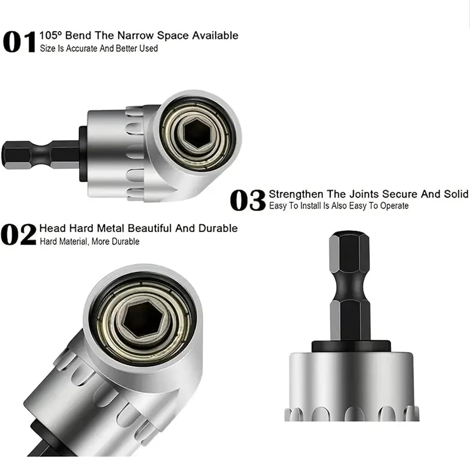 105 Degree Angle Electric Cornerer, Electric Screwdriver, Hardware Tool Accessories, Angle Electric Device