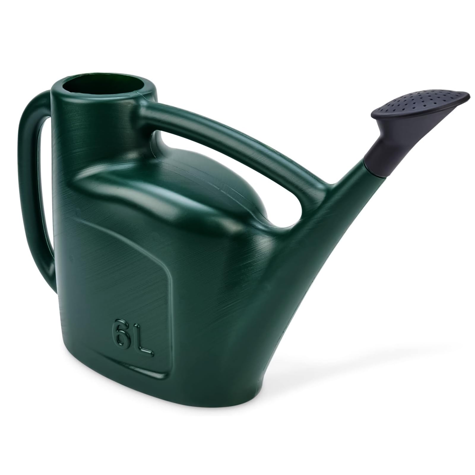6L Watering Can for Garden Plants Green Indoor Outdoor Detachable Sprinkler Rose