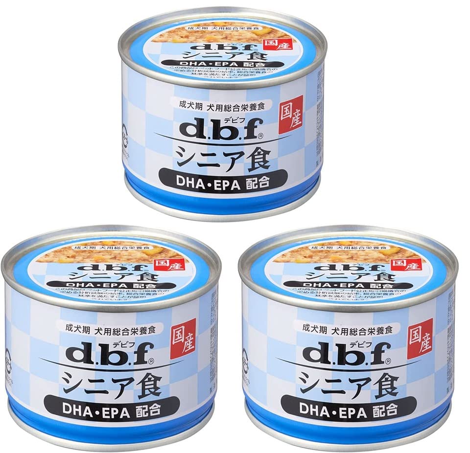 「シニア食 DHA・EPA配合 150g」3箱セット シニア食 DHA・EPA配合 150g」3箱セット