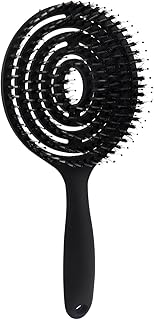 Hair Styling Comb - Anti-Static Pneumatic Solution for Long, Curly Hair with Scalp Massage Features, Built to Resist Static Electricity and Provide Quality Care (Model 6)
