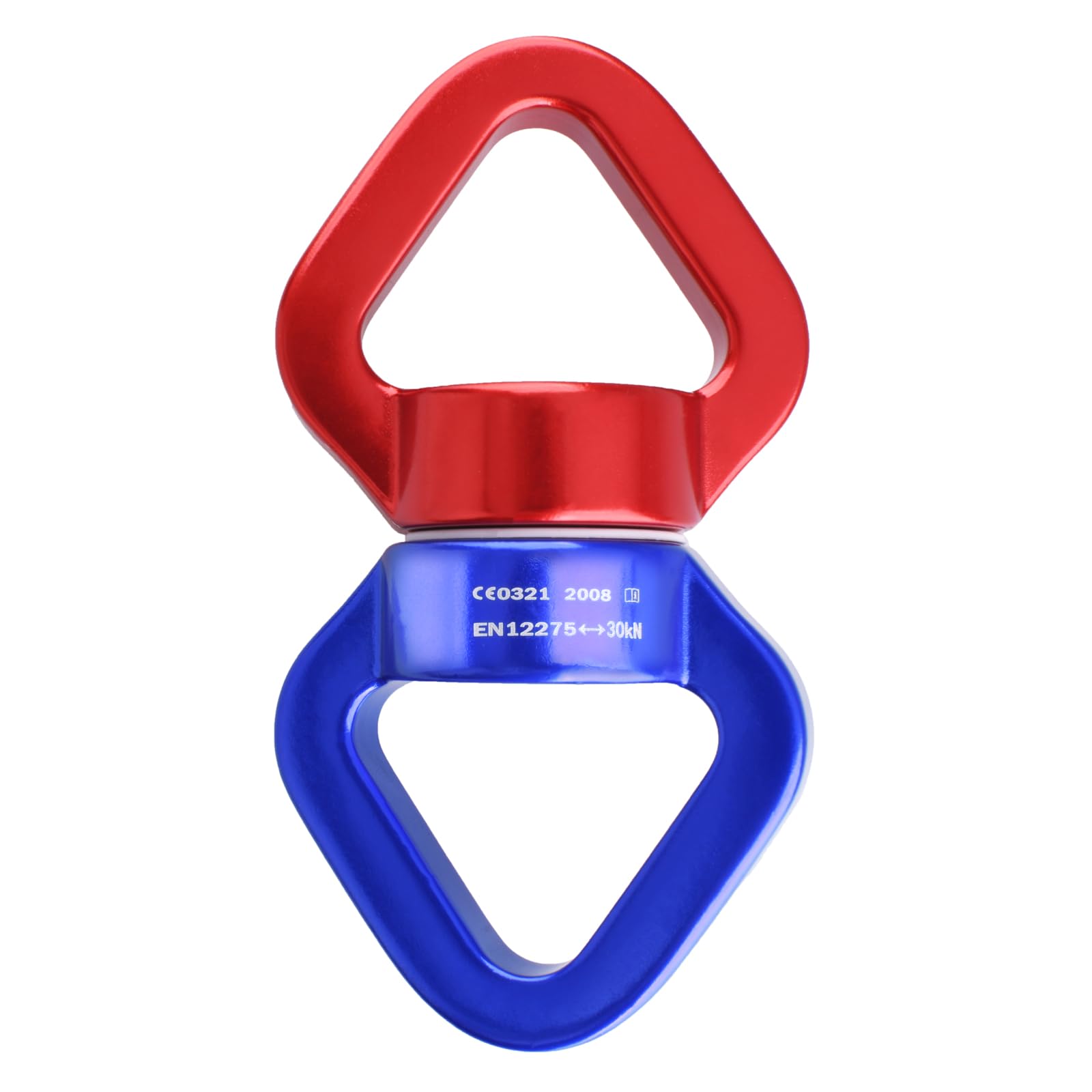 TRIWONDER 30kN 360 ° Rotator Swing Spinner Sicherheitsgerät, Rotationsgerät Karabiner für Klettern Hängematte
