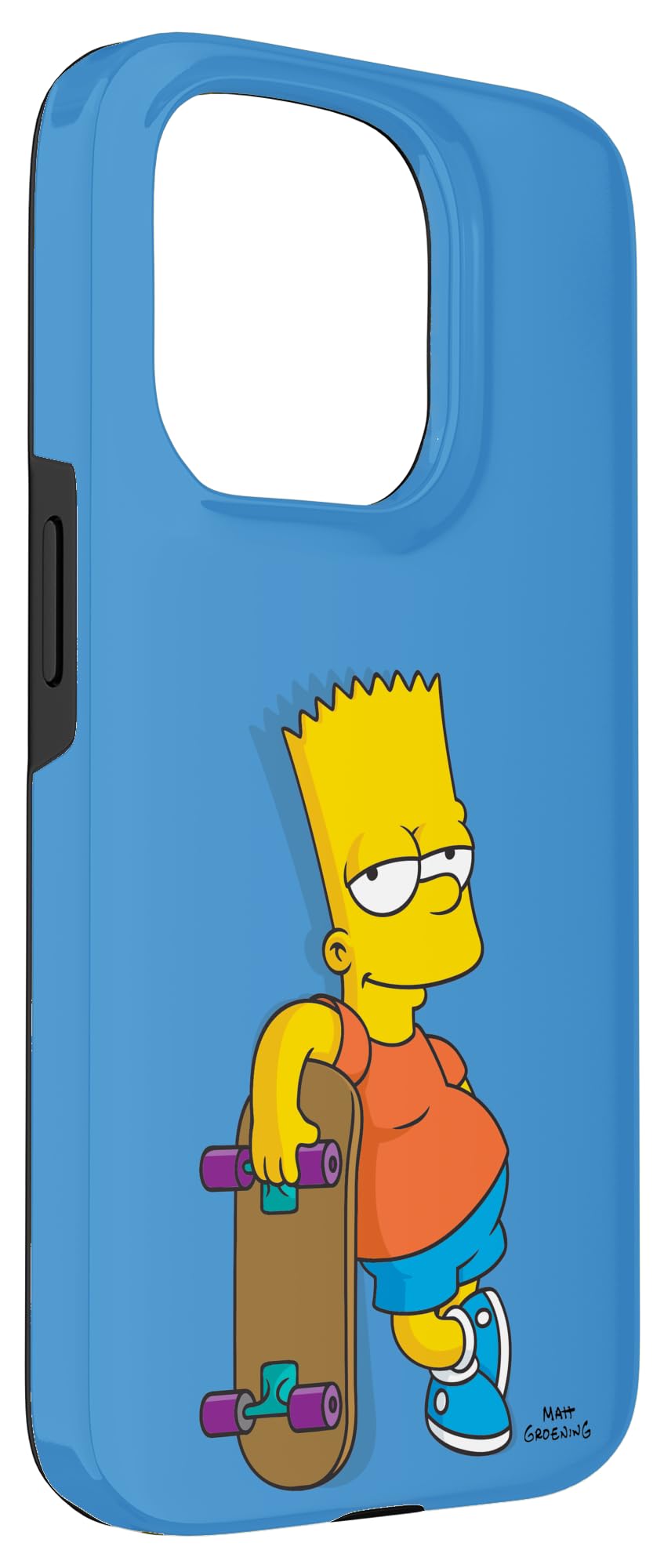 Amazon.com: The Simpsons Bart Simpson Sky Blue Case for iPhone 15 Pro :  Cell Phones & Accessories