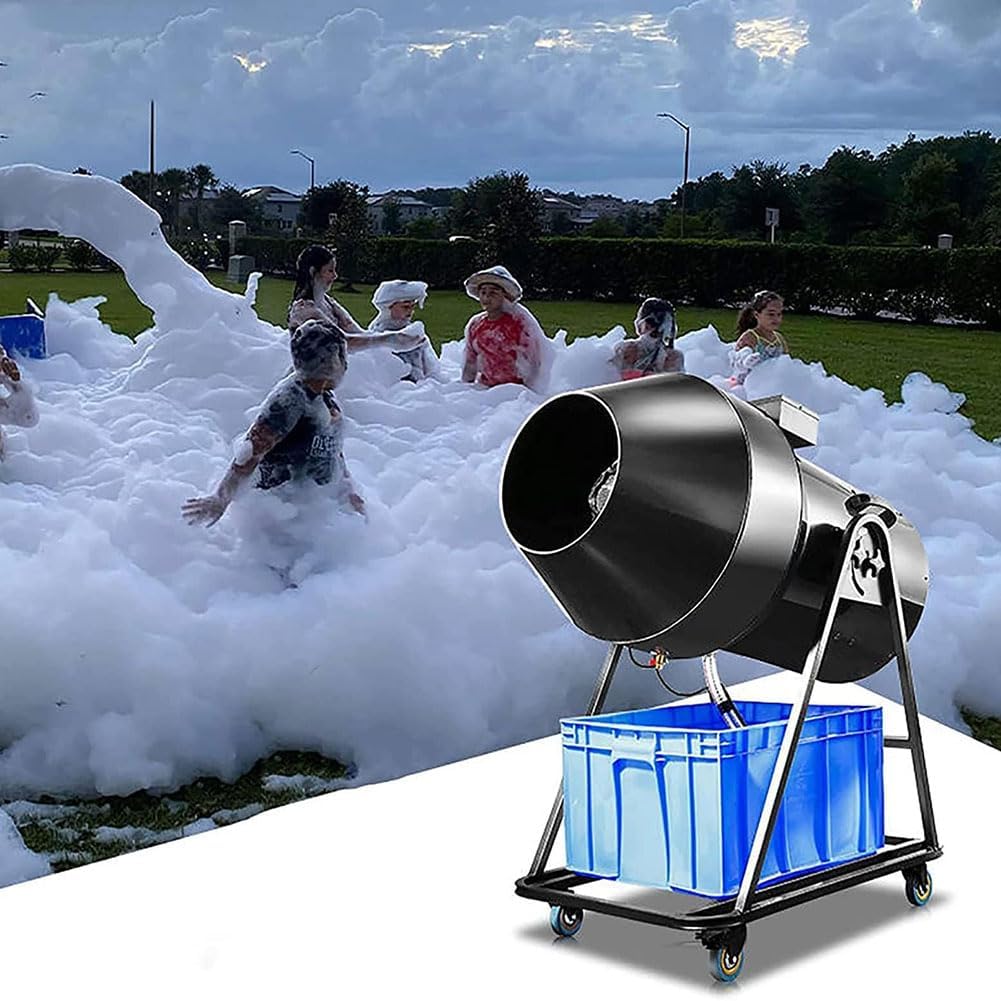 Macchina Per Bolle Di Sapone Party Jet, Macchina Per Schiuma Di Grandi Dimensioni Da 3000 W, Distanza Di Spruzzo 8-10 M, Copertura Area 50 M²/min, Ideale Per Feste Allaperto, Parchi
