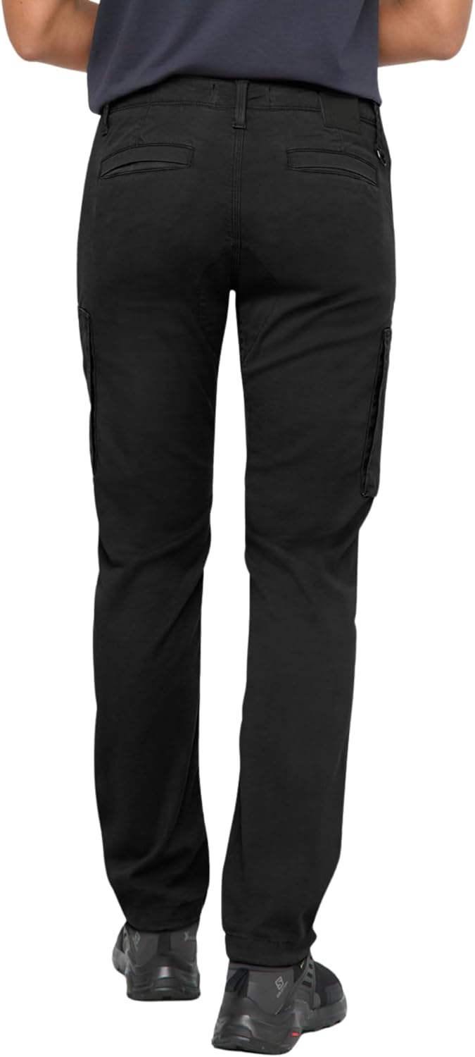 DUER Men's Live Free Relaxed Adventure Pant, Stretch Cargo Work Trousers, Water Resistant Multipants - Image 3