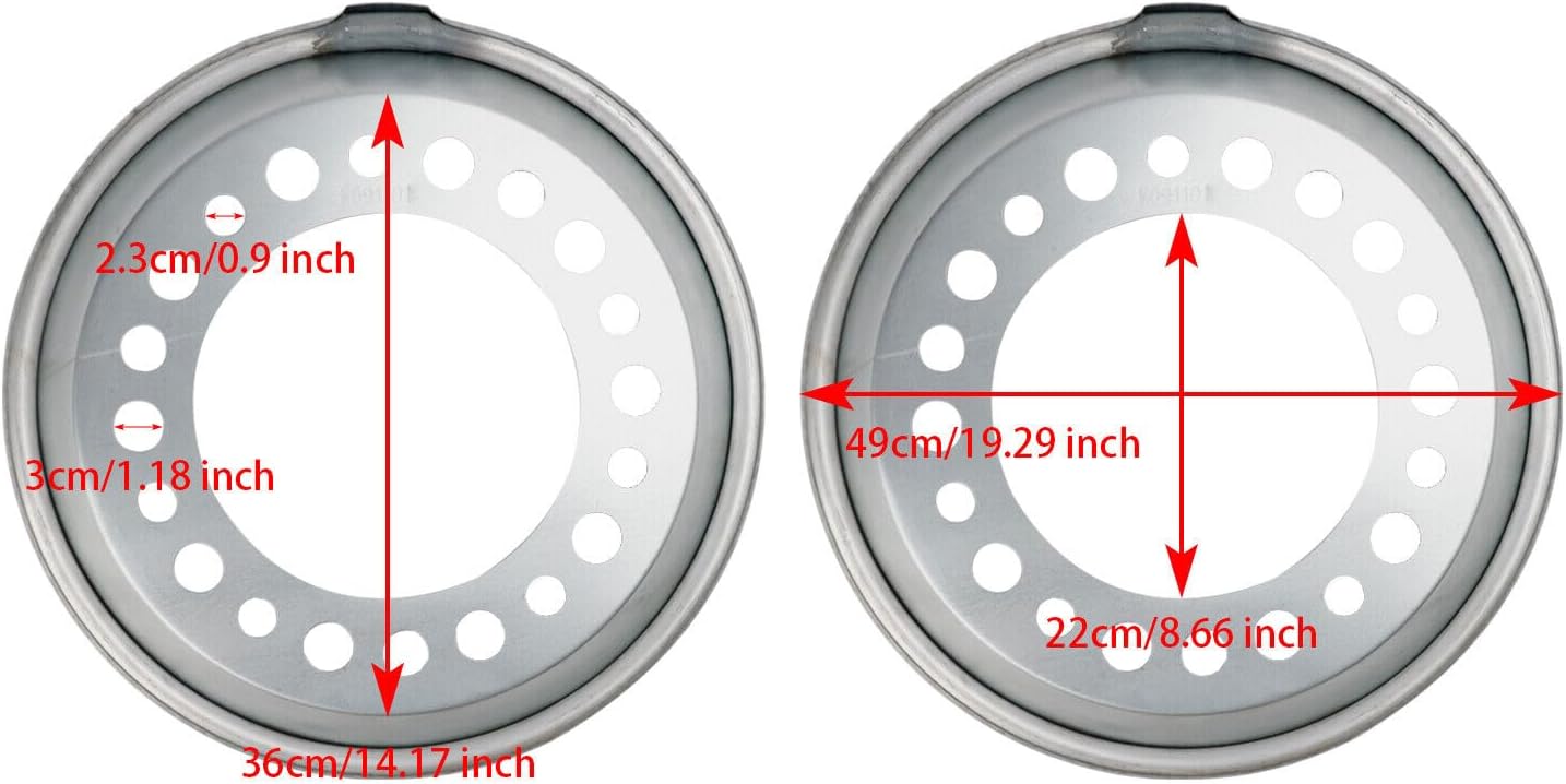 800-822 Auto Wheel Balancer for 22.5-24.5" Wheel - Steer (Set of 2)
