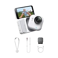 Insta360 GO Ultra Bianco- Mini action cam 4K, vlog camera
