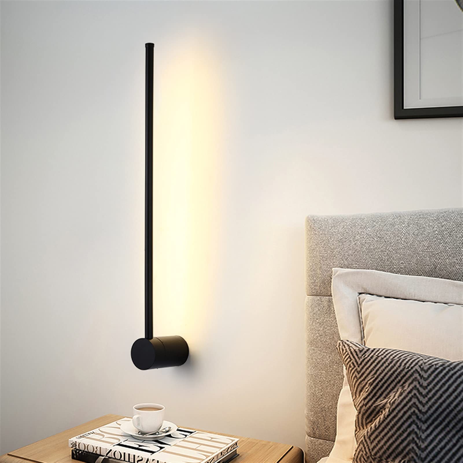 Lámpara de pared LED con luces colgantes largas y RC regulable de 80 cm 7