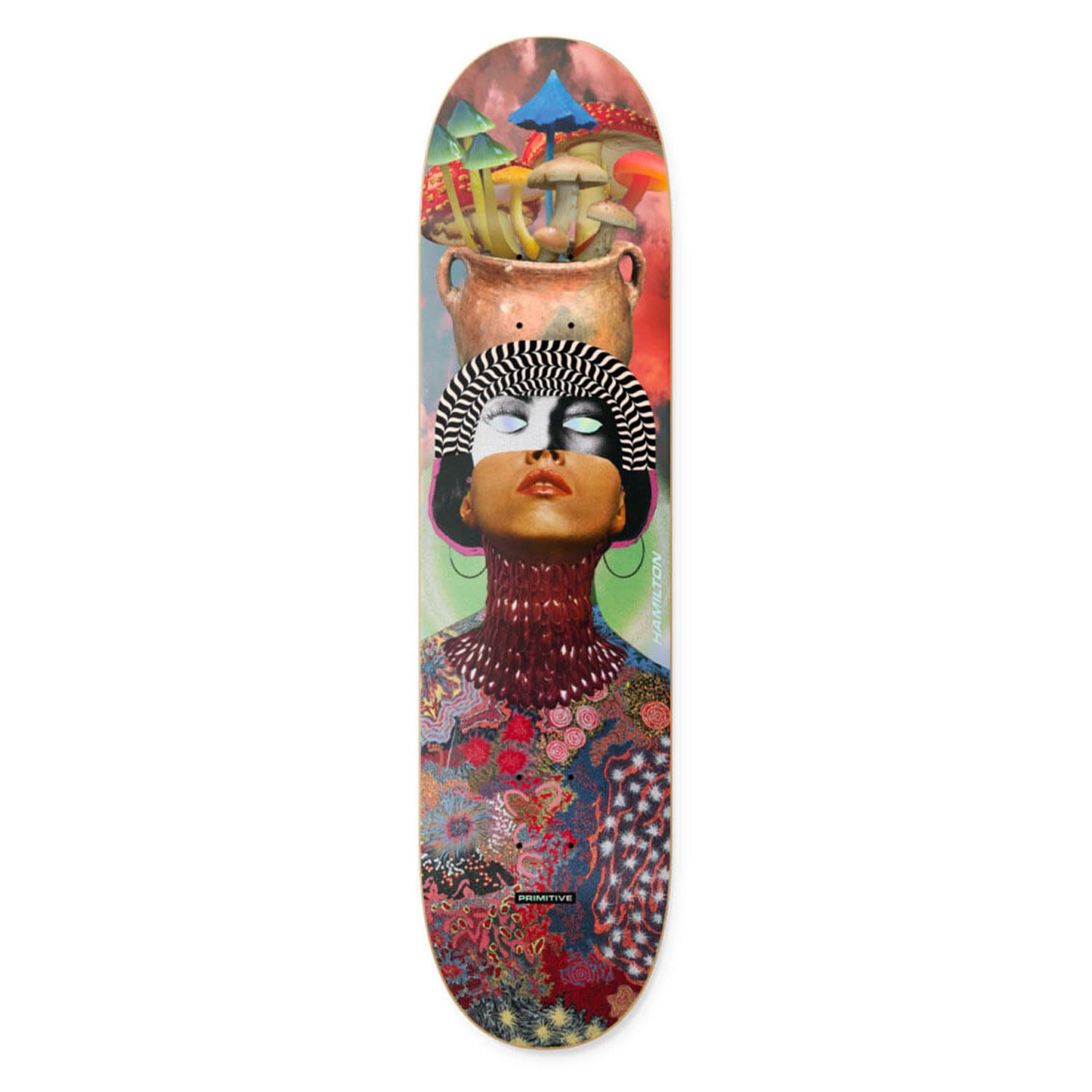 PRIMITIVE（プリミティブ）Primitive Skateboard Deck Hamilton Aura 8.125"" x 31.75""