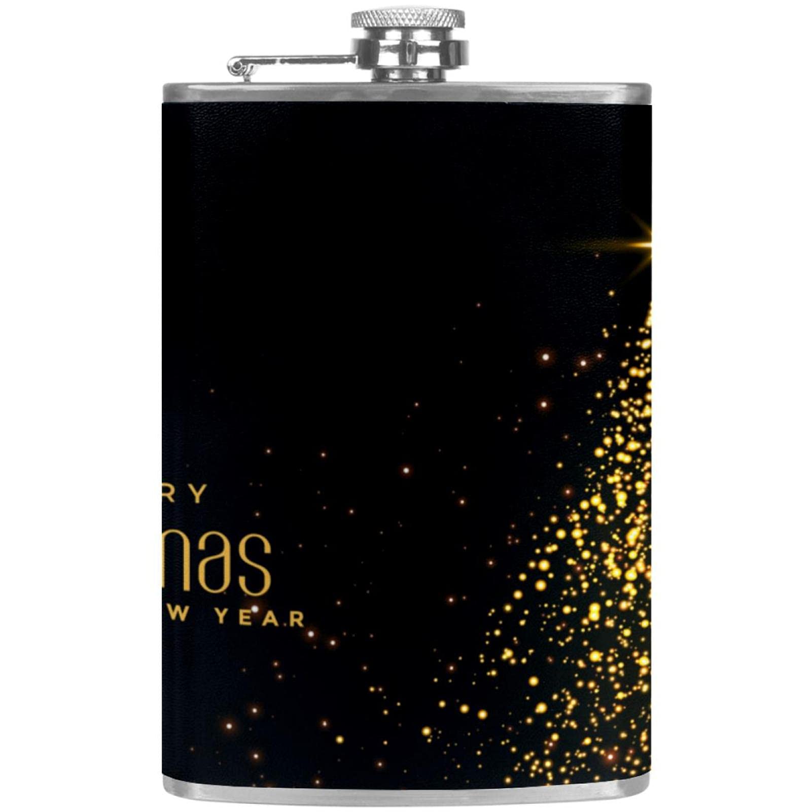 Flasque pour liqueur en inox avec entonnoir étanche pour camping et randonnée