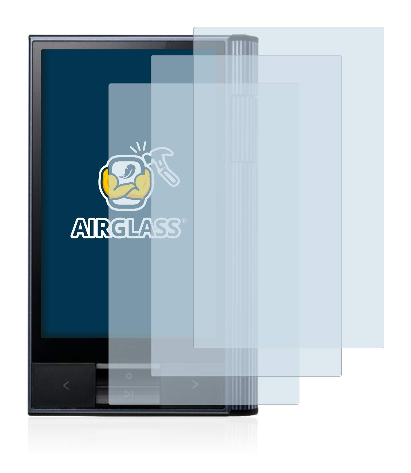 BROTECT Schutzglas Für IRiver Astell&Kern AK120 - 9H Härte Rückseite