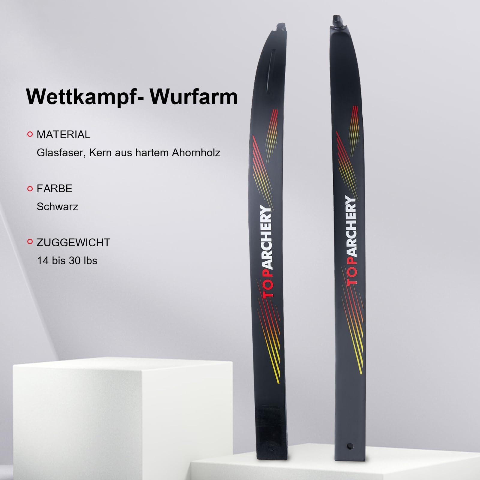 56 Zoll Takedown Recurve Bogen Einsteiger Recurvebogen Recurvebogen Set 18-40lbs für Erwachsene Training Bogensport