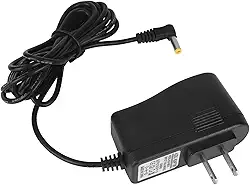 9,5V DC Cabo Energia Para Casio Piano Teclado CT S300 CTK-1100 SA-76 SA-46, Substituição Teclado AC Adaptador Carregador para CTK-1150 LK-135 WK-225 WK-220 Fonte Alimentação