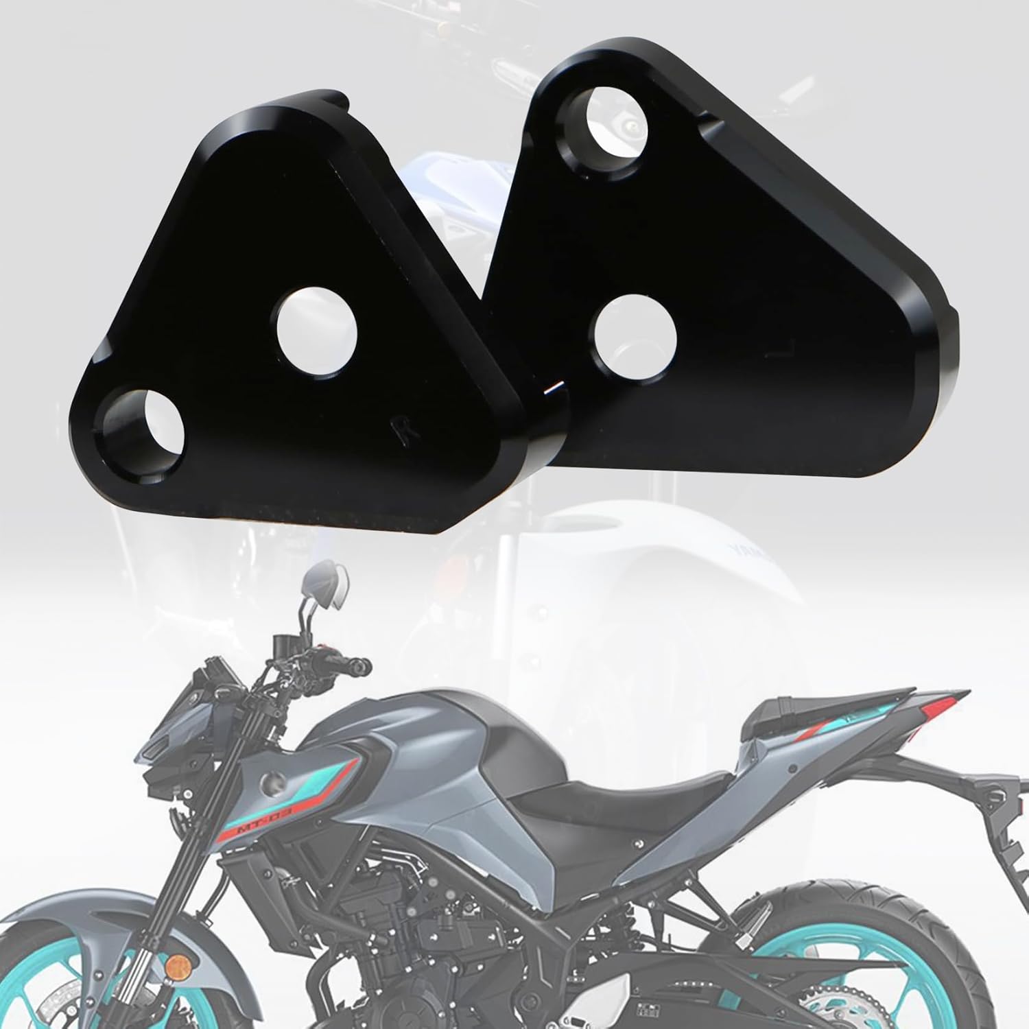 R3 Lowering Links Kit 1.5'' Inches Lower Compatible with MT-03 2016-2024 MT 03 & YZF-R3 2015-2025 YZF R3