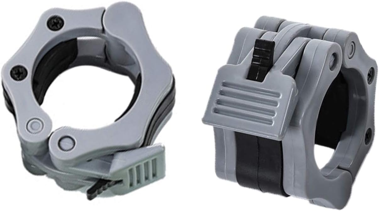 Afoskce Olympic Barbell Clamps Collars Clips 2-Inch Pro Olympic Weight Bar Plate Lockdown Weight Clamps Workout Weightlifting Fitness Training : Sports & Outdoors