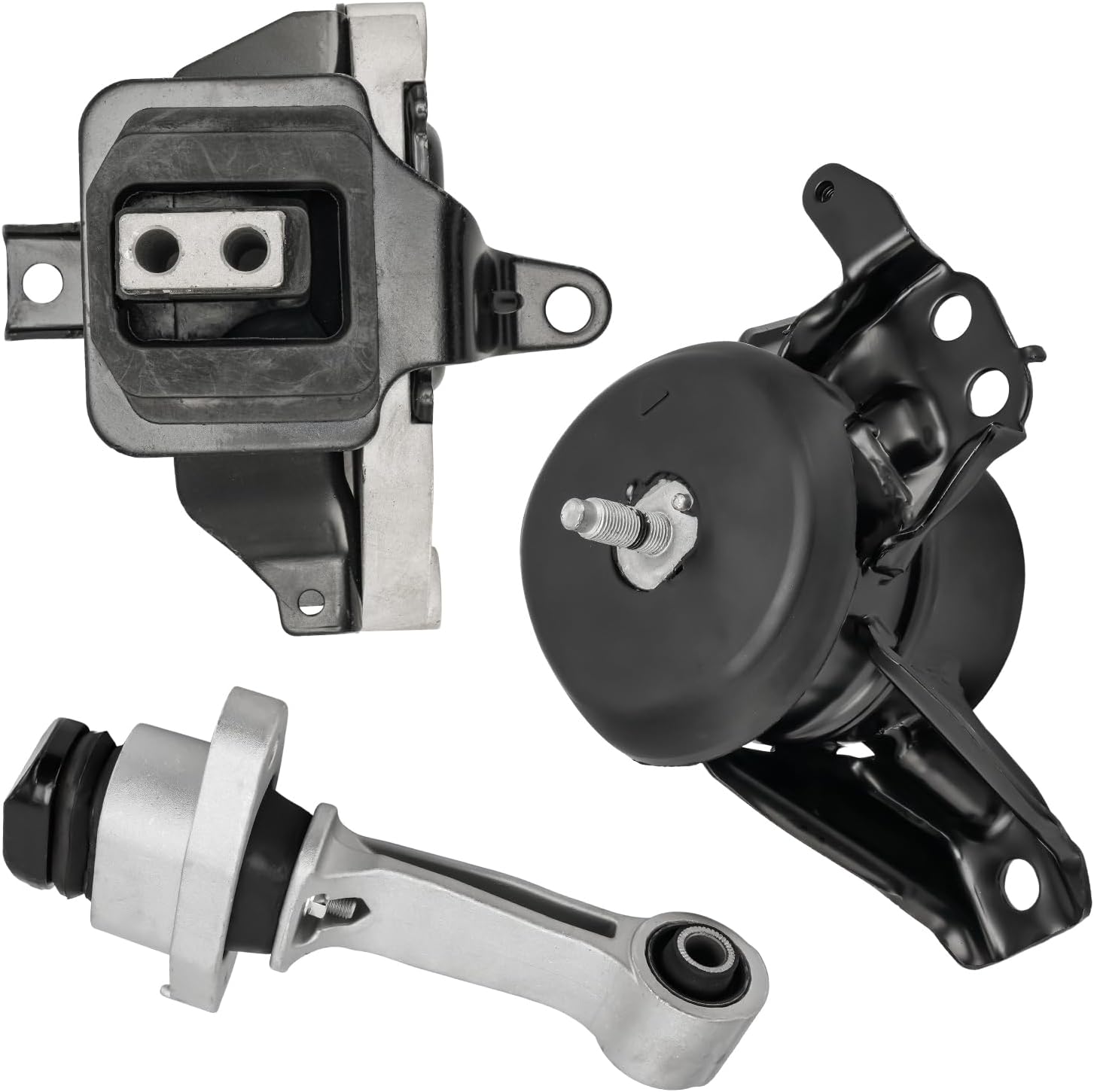 KAX 3PCS Engine Mounts Compatible with Hyundai Sonata 2015-2017 2.4L, Hyundai Sonata 2015 2.0T Replacement A61001 Motor Mounts