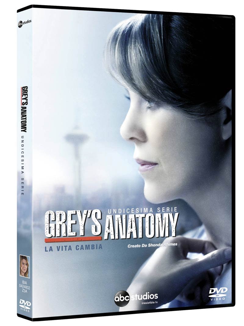 Serie en DVD de Grey's Anatomy temporada 11 con estuche original de 6 discos completos
