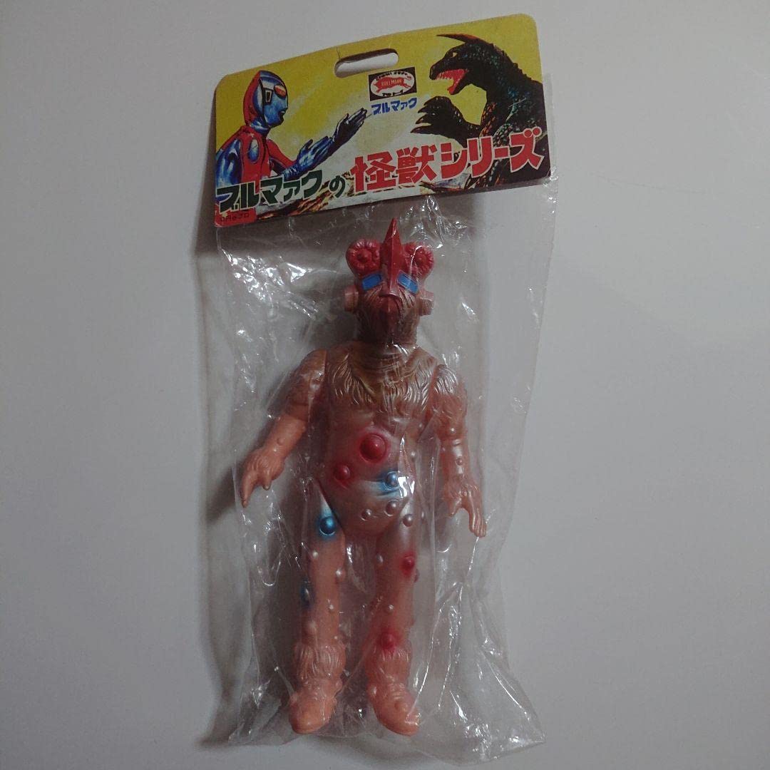 ブルマァク　ポピー　ソフビ　ナックル星人　レトロソフビ Amazon.co.jp: ブルマァク ナックル星人 ソフビ ホビー グッズ : おもちゃ