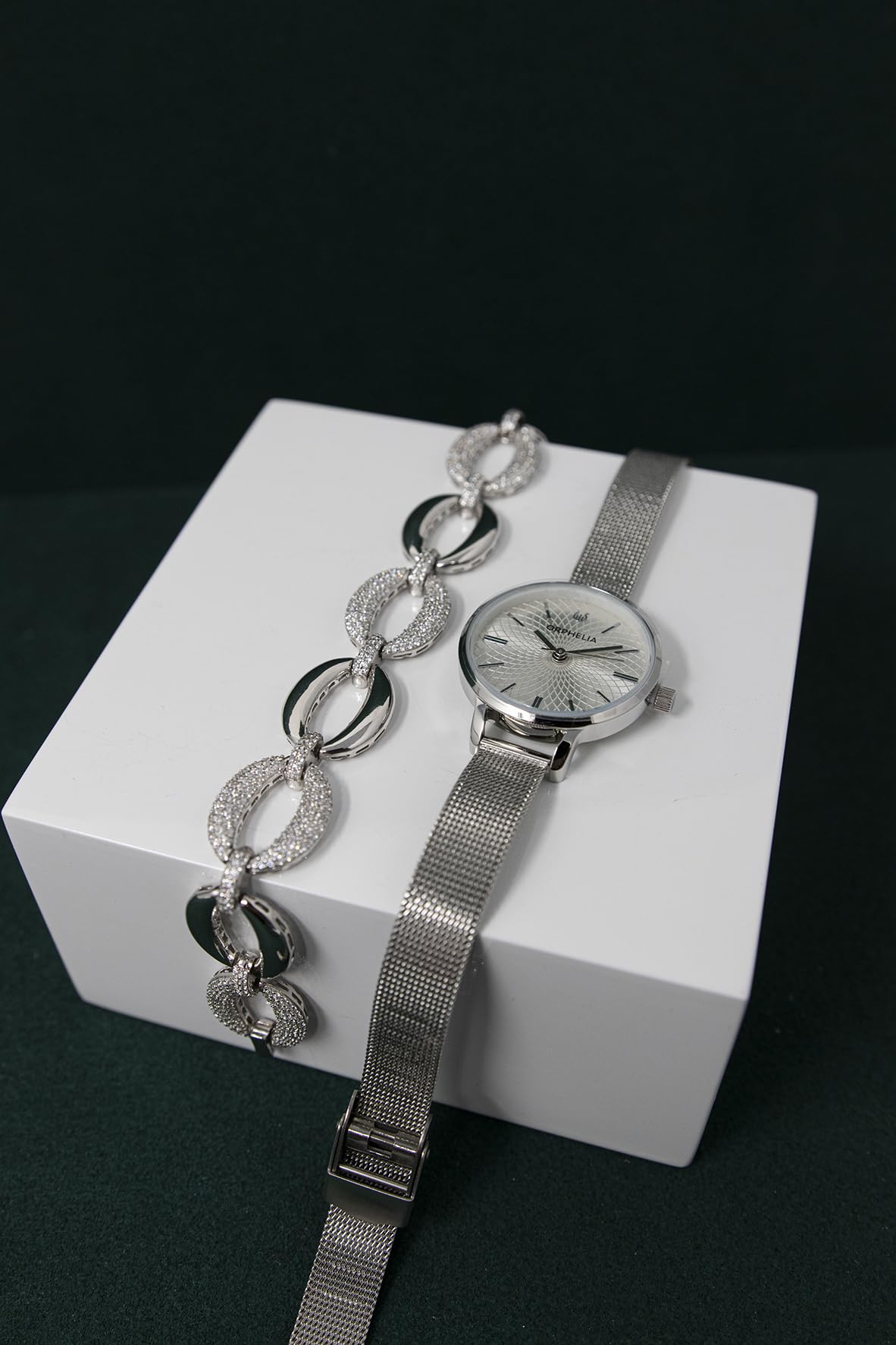 ORPHELIA Damen Analog Quarz Uhr Pixi