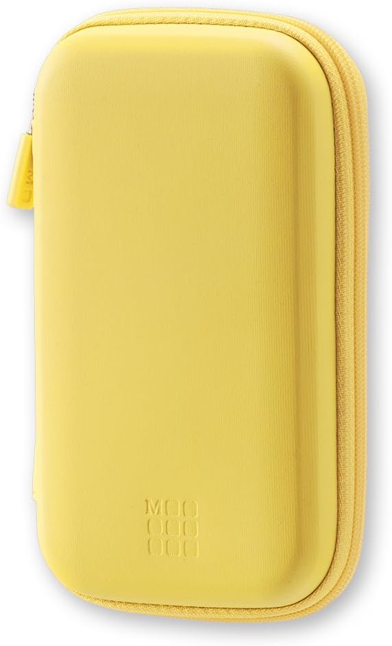 Moleskine Journey Pouch, Hard, Small, Hay Yellow, Under Seat