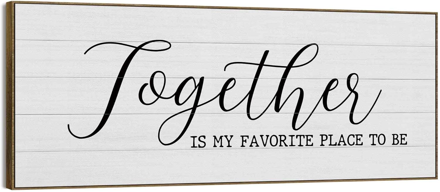 TLESKE Framed Wall Art vs. Rustic Design: Tested for couples' Bed Decor