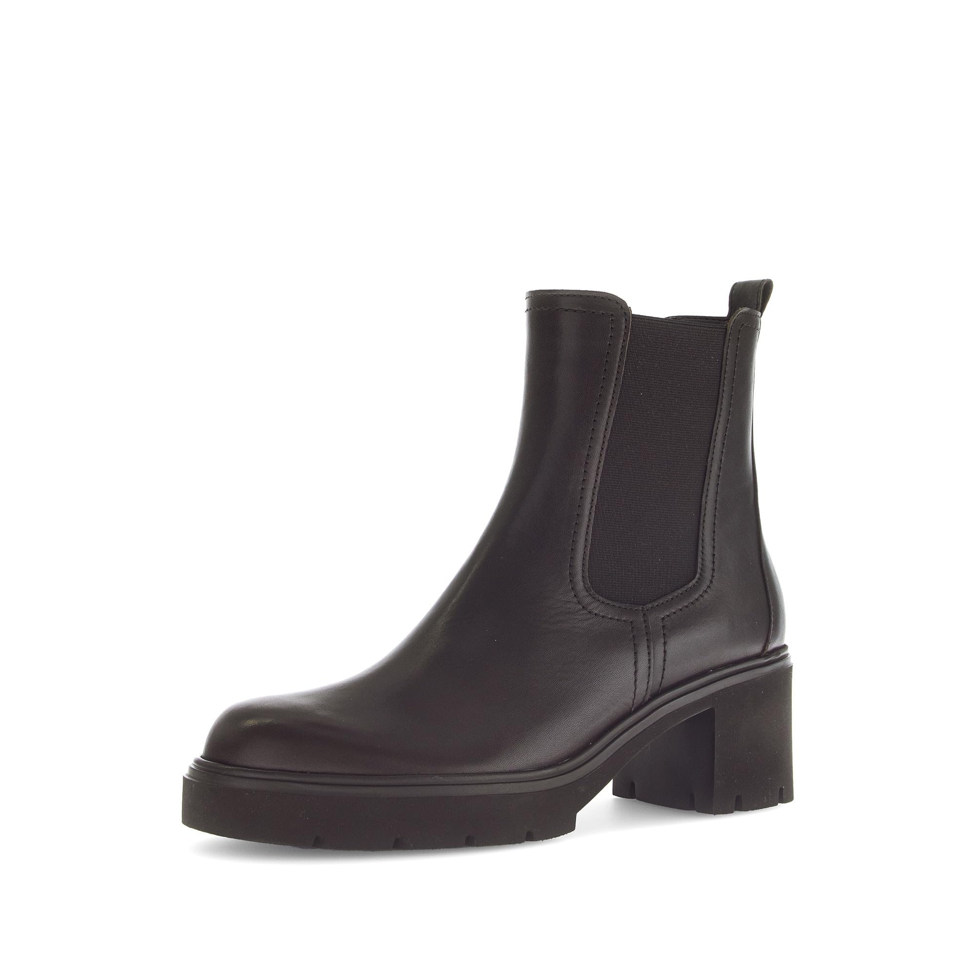 Gabor 71.870.28 Buty wsuwane z gładkiej skóry damskie w kolorze brązowym