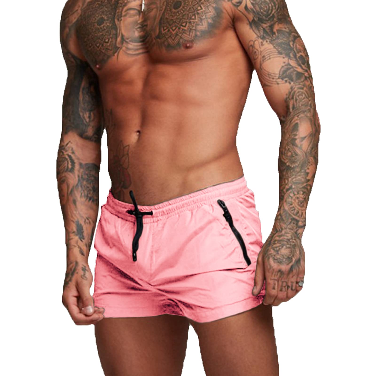 EDOTON Bañador para Hombre, Pantalones Cortos Impermeables Pantalones Cortos de Surf Pantalones de Natación