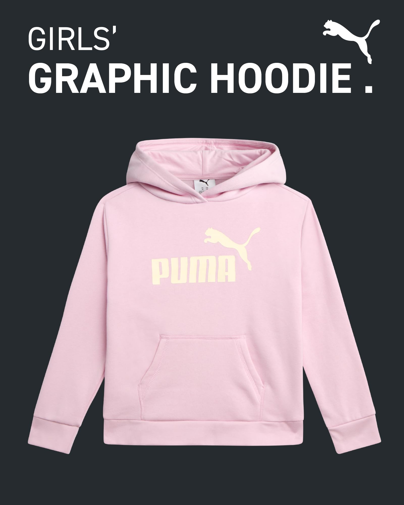 Puma G Hoodie Pullover Abrigo con Capucha Niñas (Pack de 1)