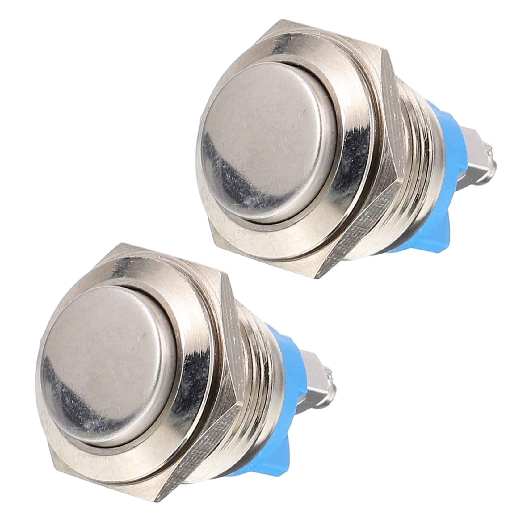RajoNN 4 Pcs Bouton pour Sonnette Bouchons en Bois Fil de Sonnette de Porte Bouton Rond pour Carillon Bouton de Sonnerie de Sonnette de Porte à Réinitialisation Automatique Carillon Bouton