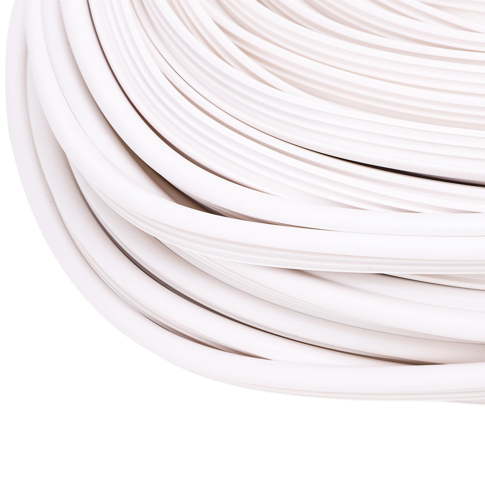 GOWENIC Rollo de PVC de 120 Pies con Cerradura para Revestimiento de Piscina |Cerradura de Cuentas Blancas para Piscinas Enterradas sobre el Suelo, Instalación Fácil y Flexible