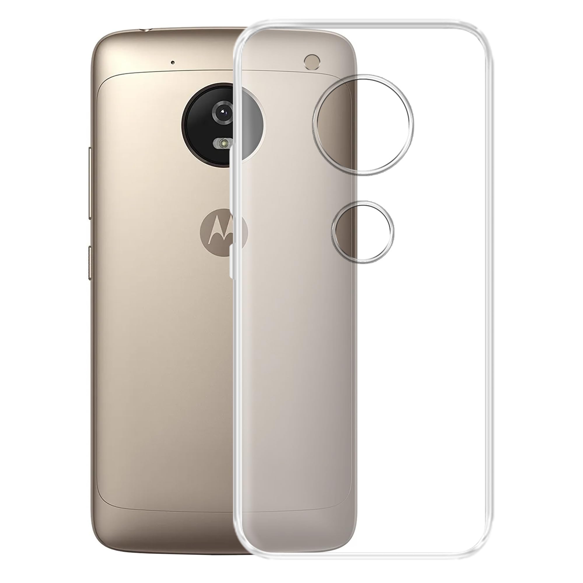 Zapcase Back Case Cover for Motorola Moto G5 | Compatible for Motorola Moto G5 Back Case Cover | 360 Degree Protection | Soft and Flexible (TPU | Transparent) (B0D1MVG3Q3) Amazon Price History, Amazon Price Tracker