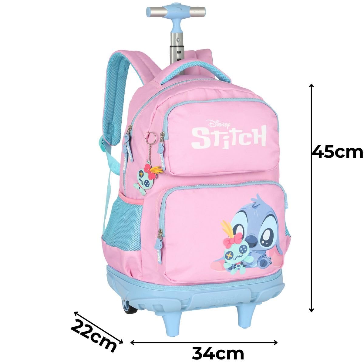 Mochila Infantil Rodinhas Stitch com Lancheira e Estojo 100 Pens Rosa em promoção! Veja a oferta e mais achadinhos de Mochilas escolares 3 Hoje é o melhor dia para comprar Mochila Infantil Rodinhas Stitch com Lancheira e Estojo 100 Pens Rosa com aquele preço maroto! Promoção! Aproveite a oferta! 3