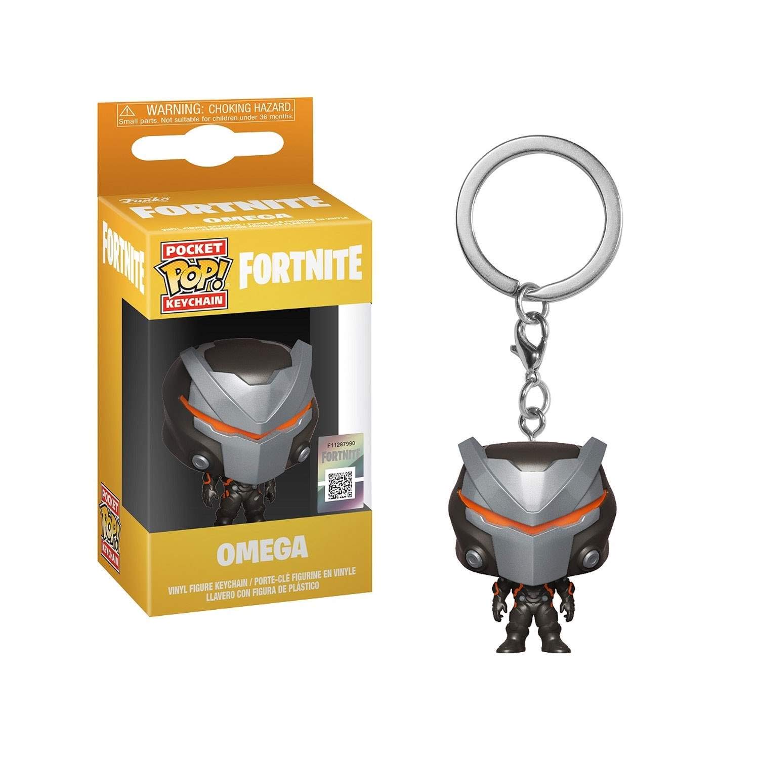 Funko Pop! Keychain: Fortnite a - Omega Novelty Keyring - Collectable Mini Figure - Stocking Filler - Gift Idea - Official Merchandise - Video Games Fans - Backpack Decor