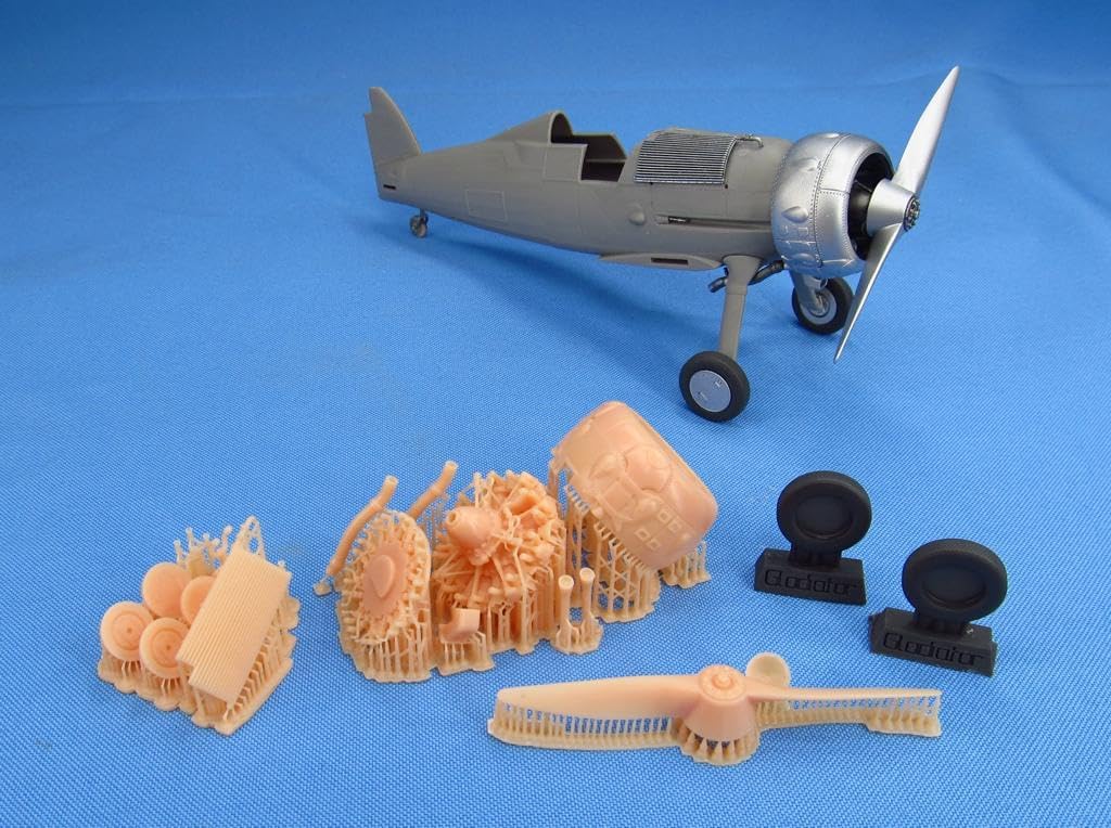 METALLIC DETAILS MDR48241 1/48 Model kit of Gloster Gladiator. Exterior (Roden, MI, I Love Kit) Aircraft Accessories