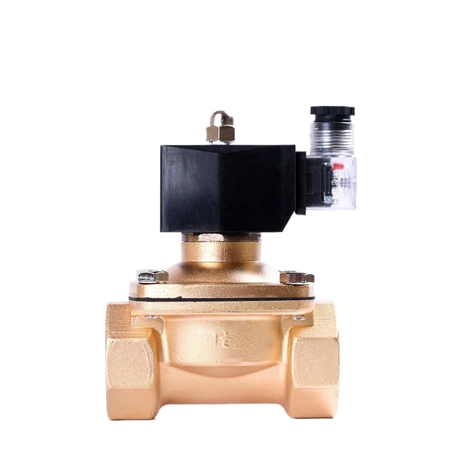 Électrovanne étanche IP65 en laiton 1-1/2 NPT pour bloquer l'huile sans fuite