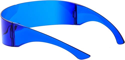 Miniatura 4 de zeroUV - Lentes de sol con protección de lente mono tintados de color futurista 2953in
