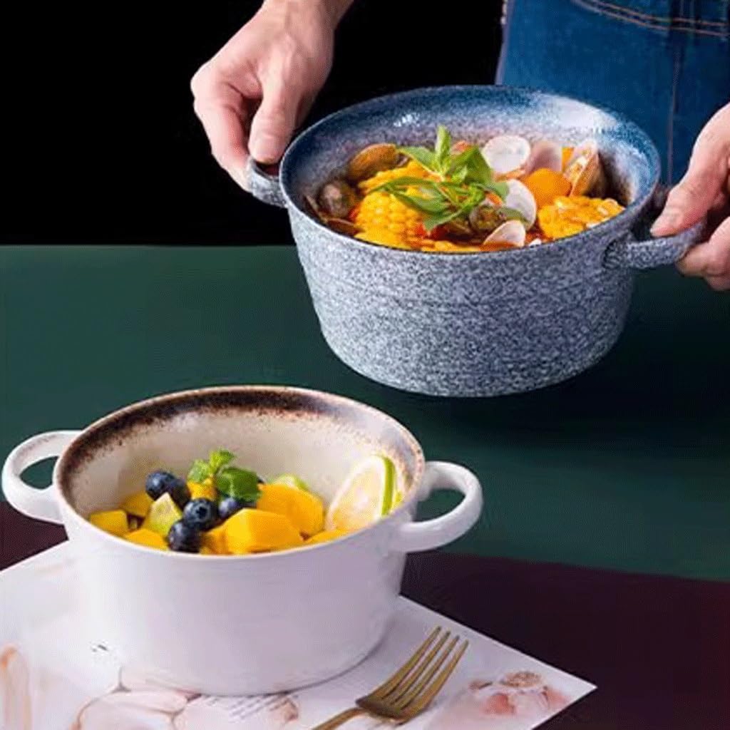 Miska do zupy duża ceramiczna miska podwójna miska na zupę kreatywna miska na makaron miska na makaron domowa zupa duża miska na makaron ceramiczna miska na zupę (5)