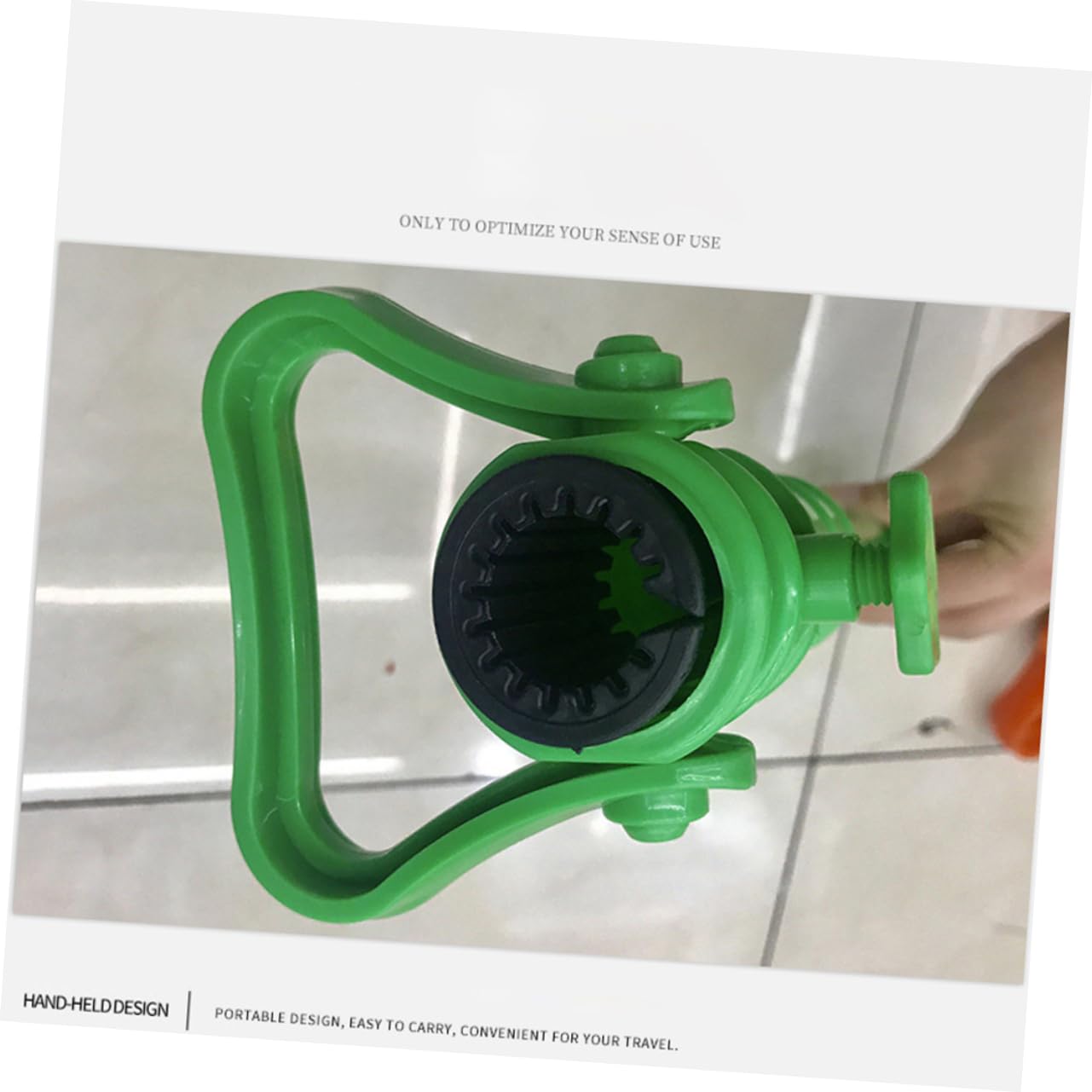 Mikikit Adjustable Beach Umbrella Spike Anchor Holder Easy Install Umbrella Stand Base for Outdoor Fishing Garden Patio and Sun Protection Green