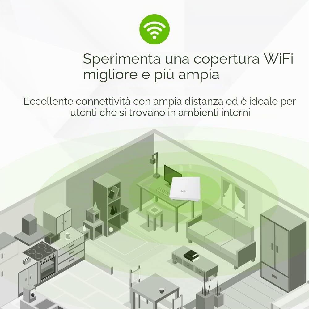 DX3301-T0-EU02V1F WIFI 6 AX1800WRLS | SUPER VECTORING, Fino a 35B, USB