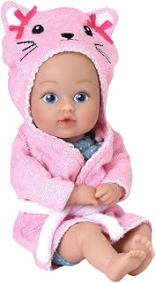 Adora Baby Bath Toy Kitty, 8.5 inch Bath Time Baby Tot Doll with QuickDri Body