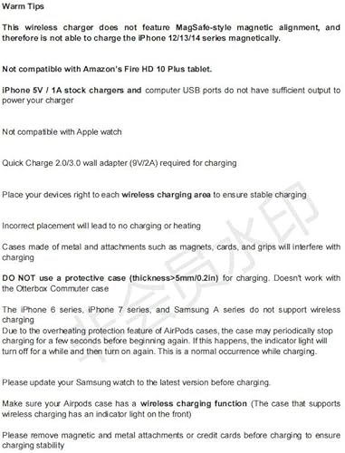 Miniatura 8 de Cargador inalámbrico Samsung 3 en 1 Qi estación de carga inalámbrica rápida para múltiples dispositivos Android Galaxy Watch 543Active21Gear S3,