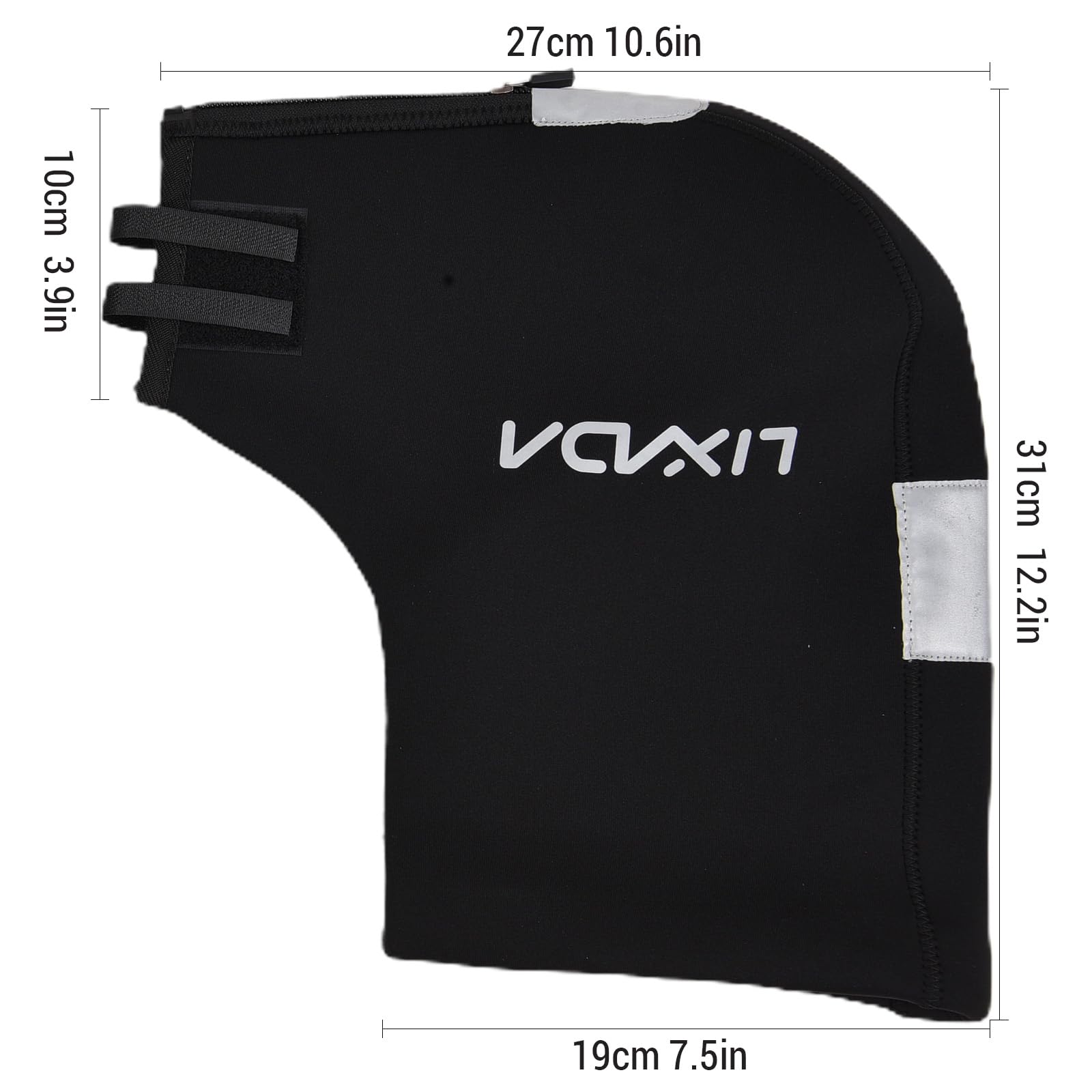 Lixada 1 paire de gants chauds coupe-vent pour guidon de vélo, gants chauffants pour vélo de route, VTT, vélos de banlieue, gants résistants à l'eau