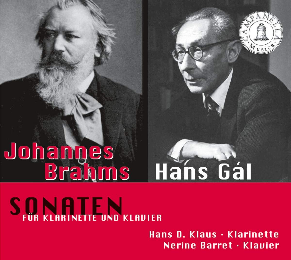 Brahms/Gal: Clarinet Sonatas