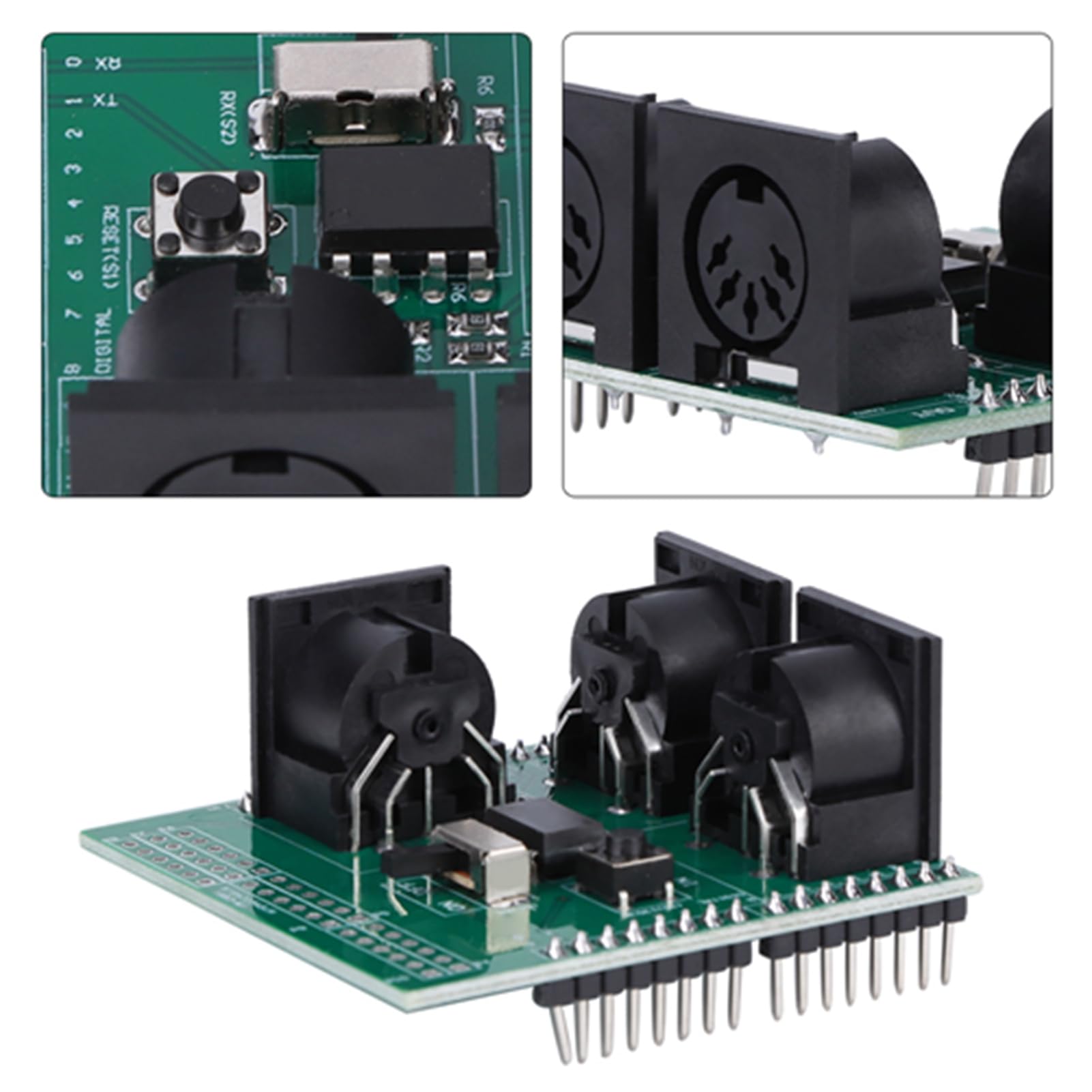 Testg Board Excellent module MIDI Shield Adaptateur d'interface numérique Compteur électronique 6 x 6 x 3