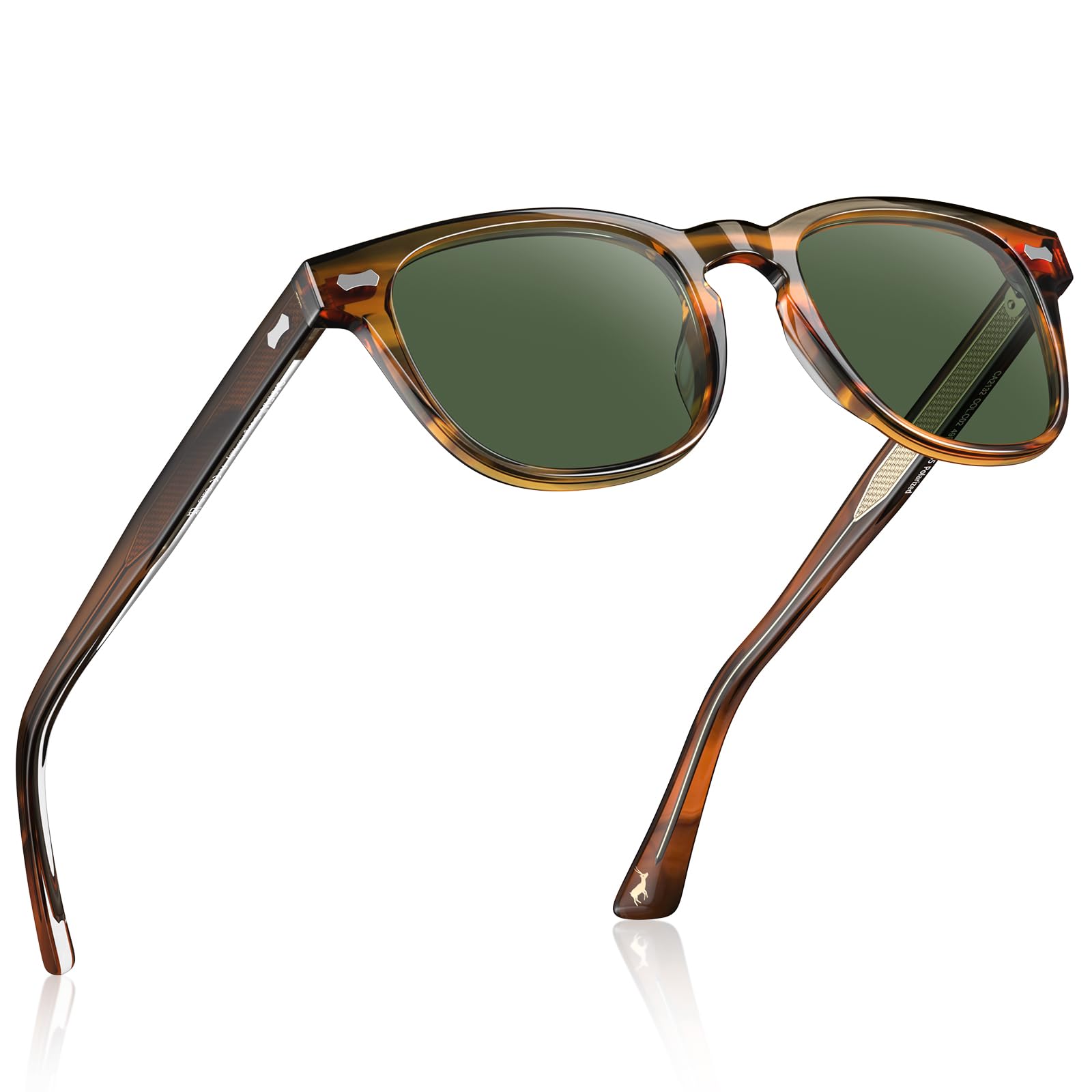 CARFIA Klassiche Sonnenbrille für Herren UV400 CA5288L01+CA213202